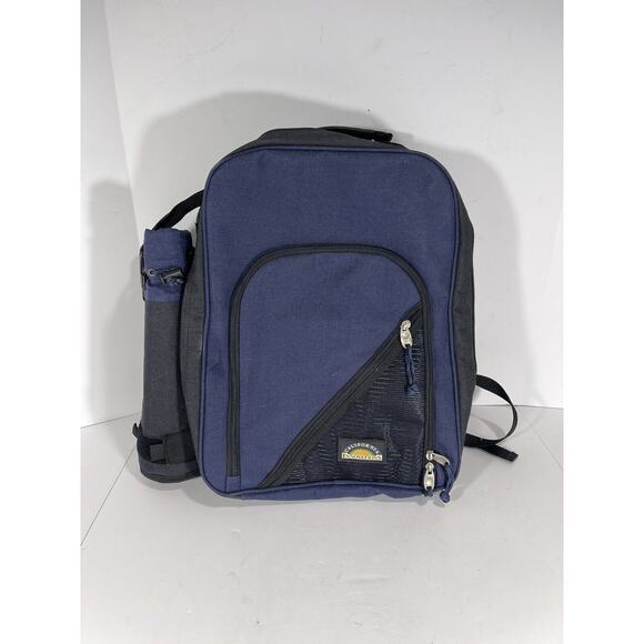 Insulated Picnic Backpack California Innovations Outdoor Camping +Utensils *READ main image 11